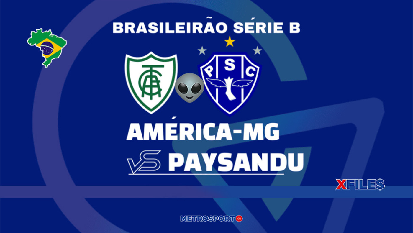 «X-Files» :  Πήγαμε πολύ καλό κέρδος από οκτώ ταμεία, ενώ σήμερα τον λόγο έχει η Σκάλυ μας : I want to believe you, darling América Mineiro…