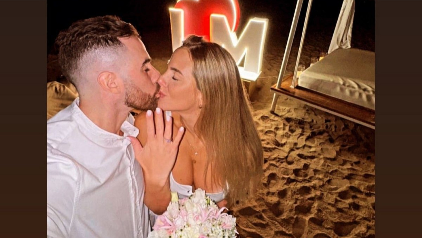 Ολυμπιακός: O Λούκα Βιλντόσα έκανε πρόταση γάμου στη Μιλίτσα Τάσιτς