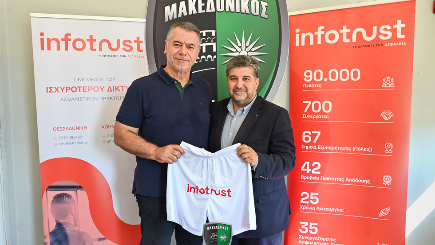 Μακεδονικός: Ευχαριστήριο στον Θάνο Κουλουτμπάνη