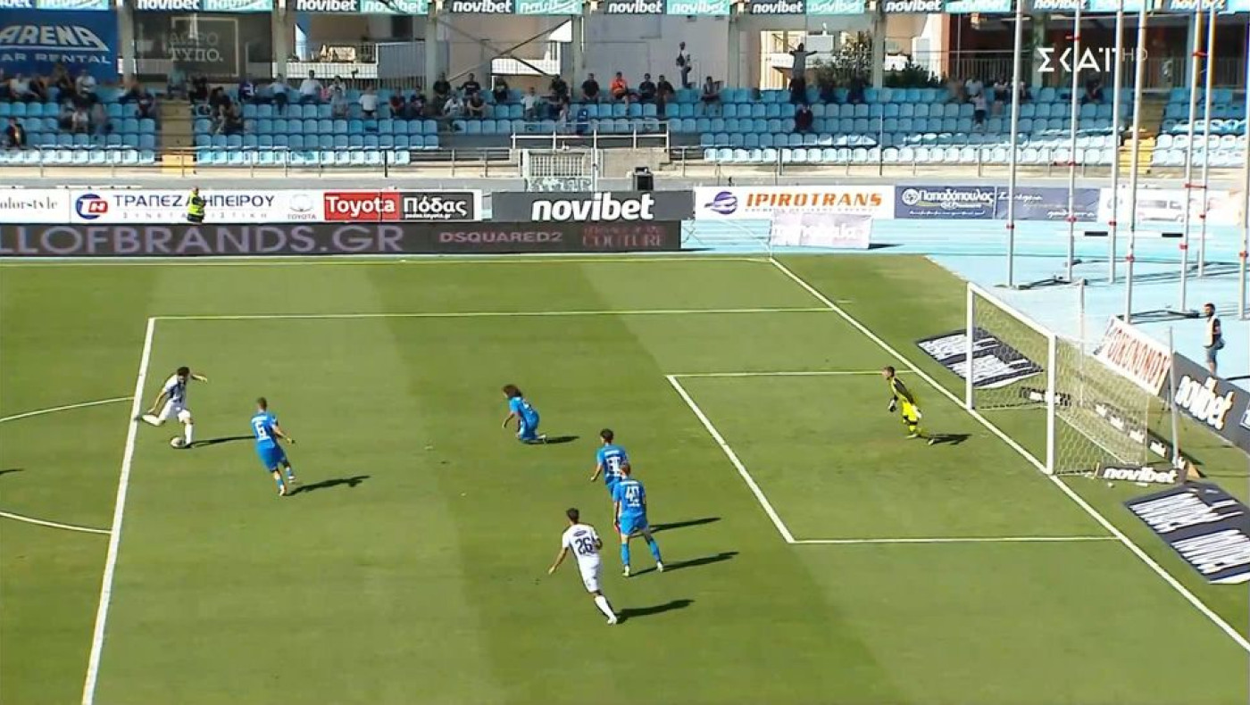 Το 1-1 του Ηρακλή στα Γιάννενα!