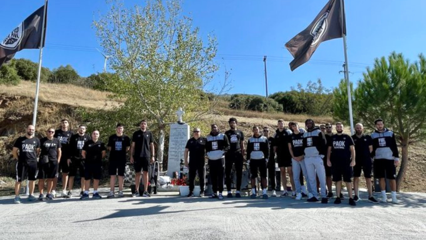 ΚΑΕ ΠΑΟΚ: Φόρος τιμής στα αδικοχαμένα αετόπουλα στα Τέμπη