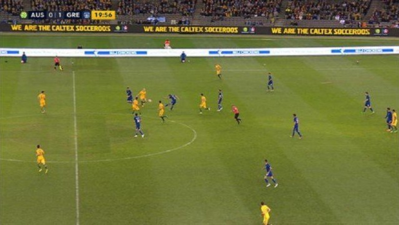 Απίθανη ΓΚΟΛΑΡΑ Μανιάτη! Σκόραρε πίσω από τη σέντρα! (video)