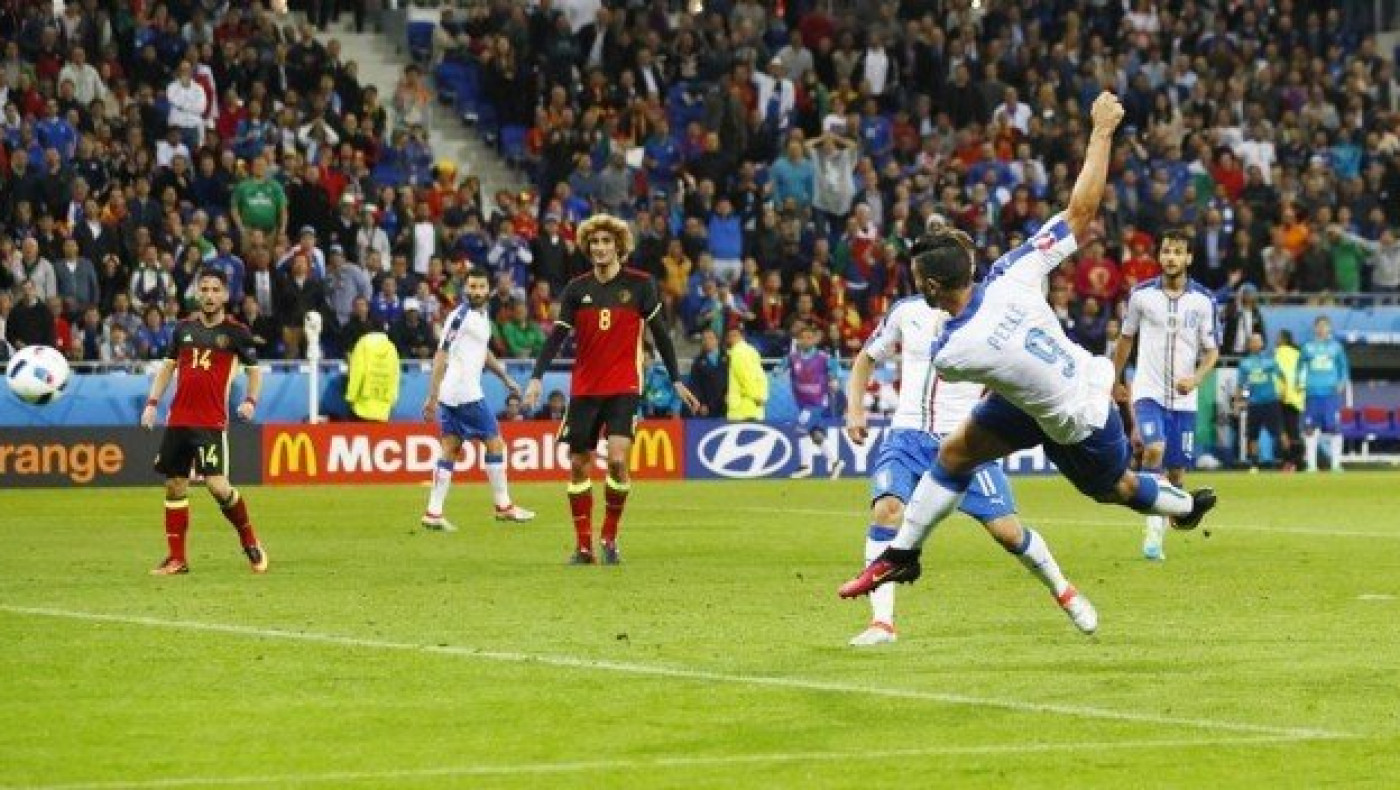 Καλό      το    Βέλγιο,  το     εξέθεσε    η Ιταλία