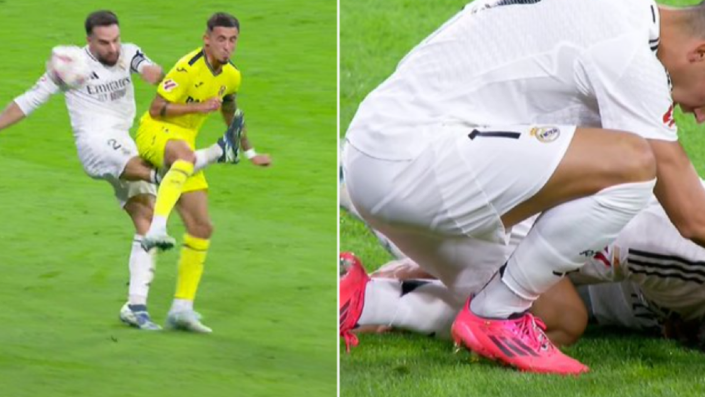 «Διέλυσε» το γόνατό του ο Καρβαχάλ- Βγήκε κλαίγοντας με φορείο!