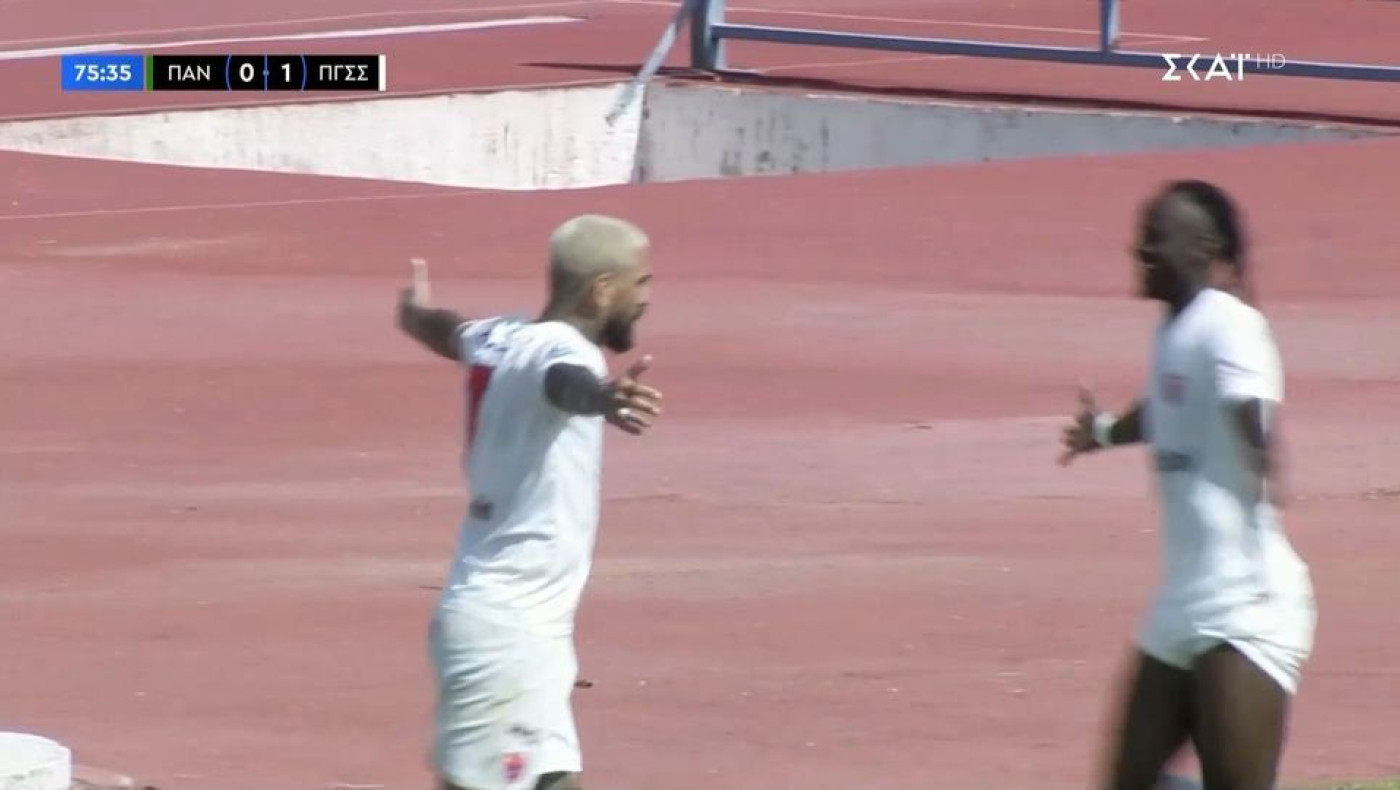 Οι έξαλλοι πανηγυρισμοί του Νικοπολίδη στο διπλό του Πανιωνίου