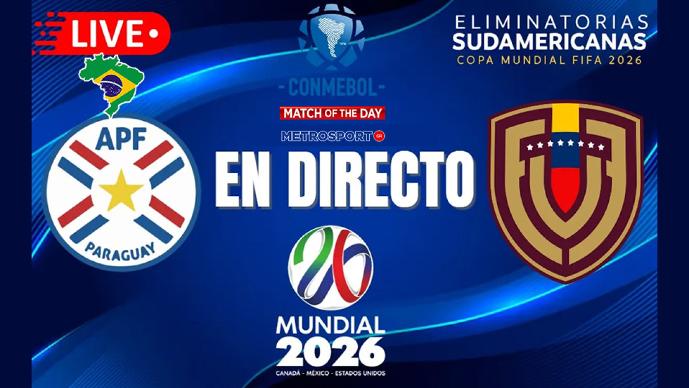 «Ματς της ημέρας»:  Σπουδαία κόντρα στην Ασουνσιόν: Παραγουάη-Βενεζουέλα