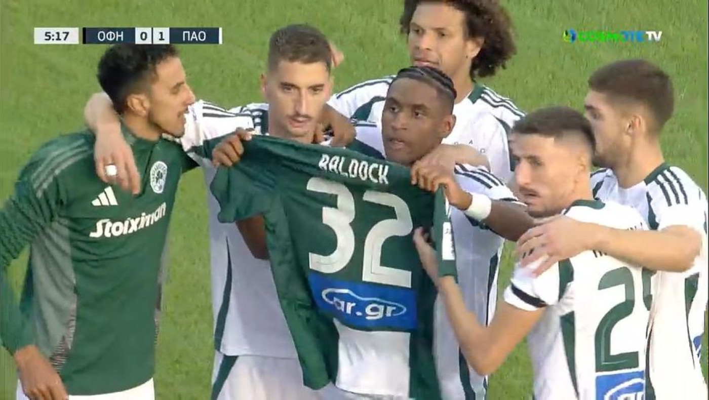 ΟΦΗ-Παναθηναϊκός: Ο Τετέ άνοιξε το σκορ και αφιέρωσε το γκολ στον Μπάλντοκ