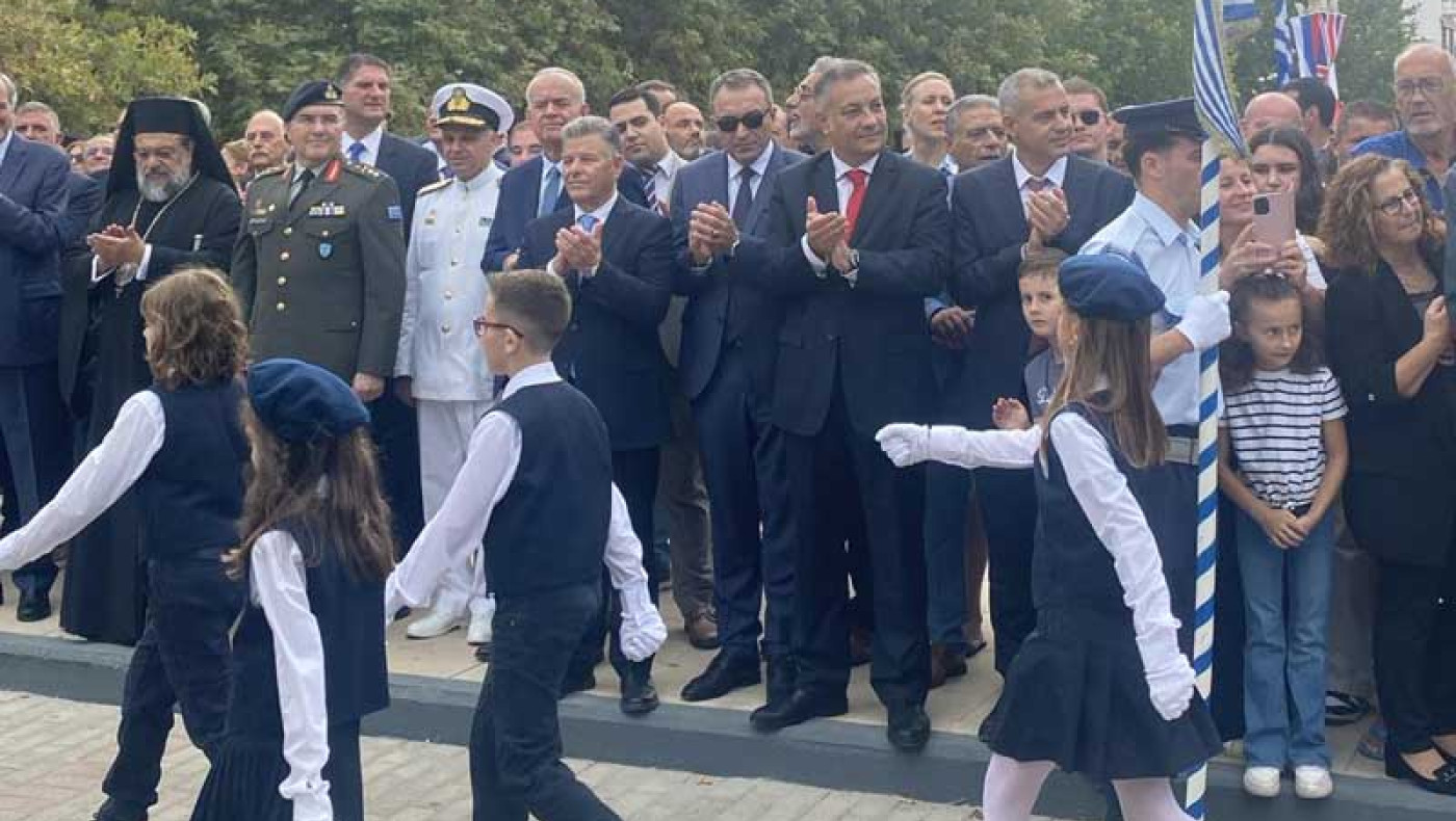 Ο Βασίλης Στίγκας στις εκδηλώσεις για την 197η επέτειο της Ναυμαχίας του Ναυαρίνου