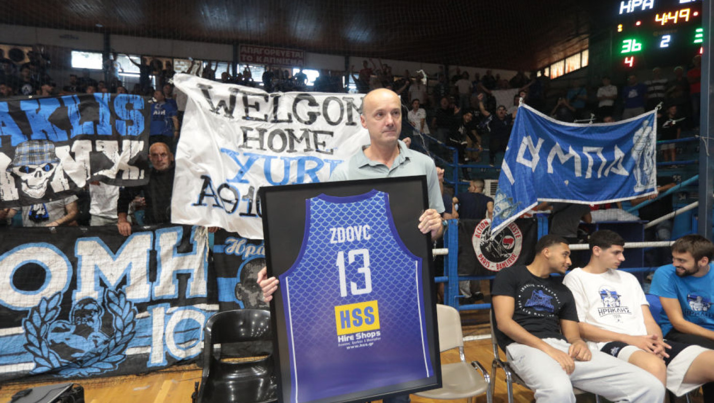 Ζντοβτς: «Από τα καλύτερα χρόνια της καριέρας μου στον Ηρακλή»