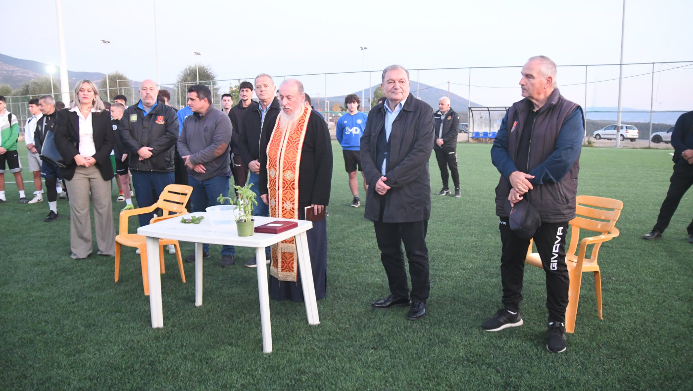 Αγιασμός για τον ΑΜΣ Αναγέννηση Πανοράματος και τον ΑΜΣ Πανόραμα