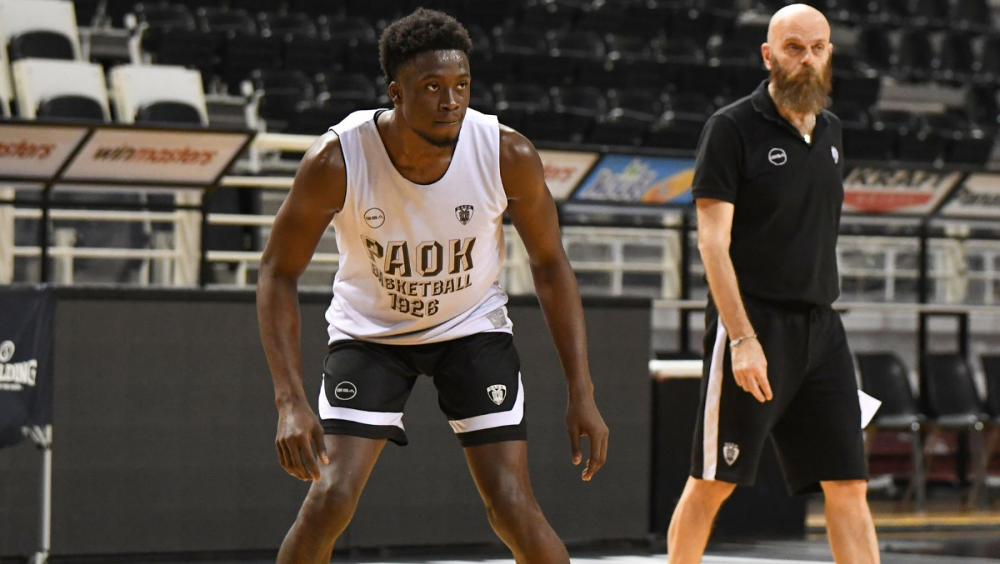 ΠΑΟΚ: Πρώτη προπόνηση για Αντετοκούνμπο