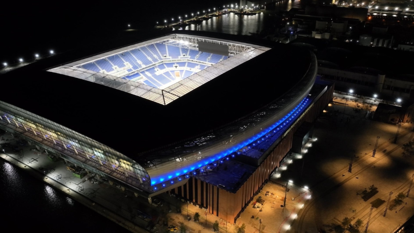 Το θεαματικό βίντεο της Έβερτον με πλάνα από το νέο της γήπεδο