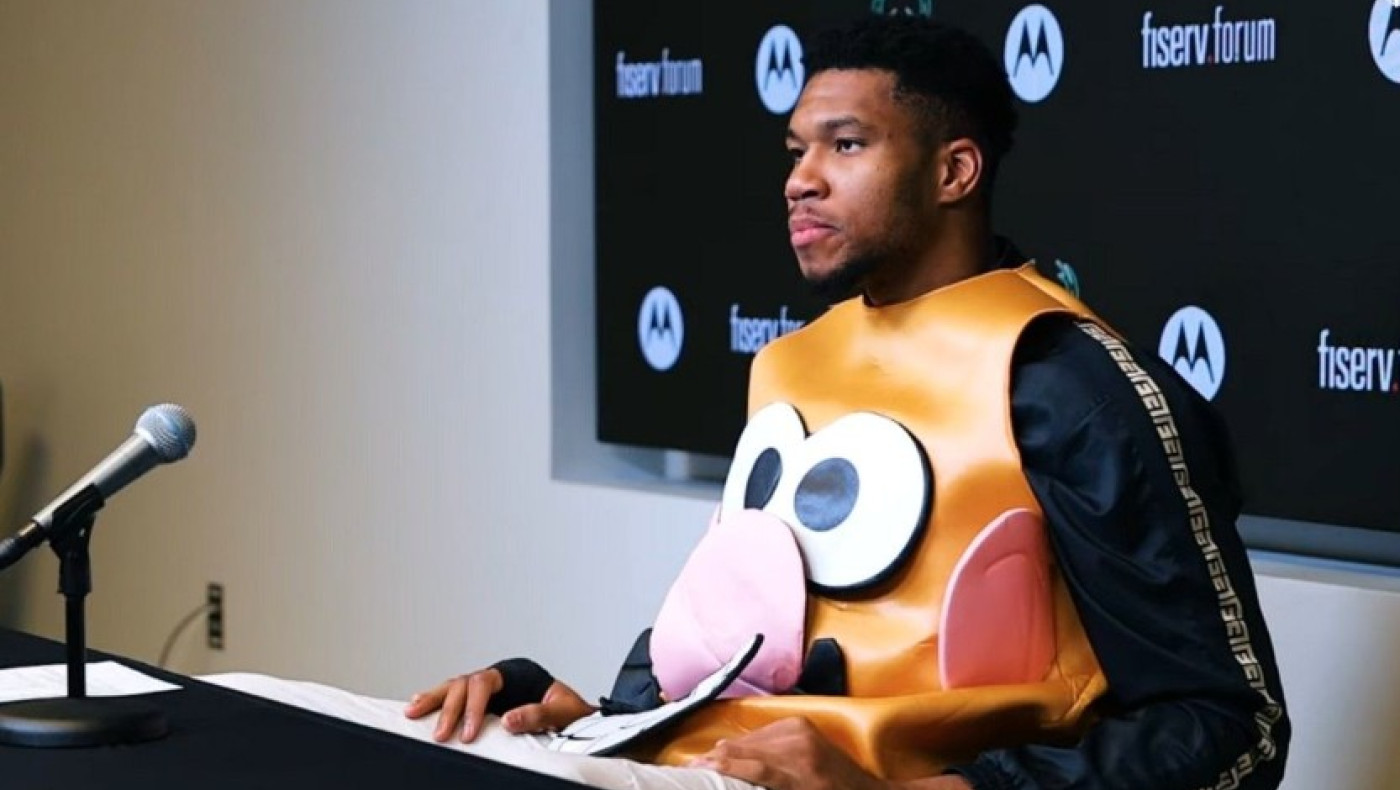 Ο Γιάννης ντύθηκε «Κύριος Πατάτας»: «Πρώτα είμαι πατέρας και μετά παίκτης»