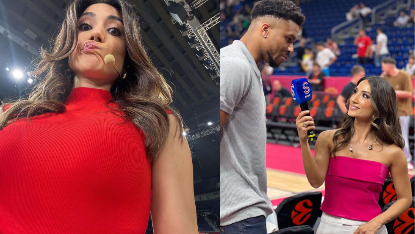 Η Ντενίζ Ακσού είναι η Τουρκάλα δημοσιογράφος που «τρέλανε» τους πάντες στο Φενέρ - Παναθηναϊκός