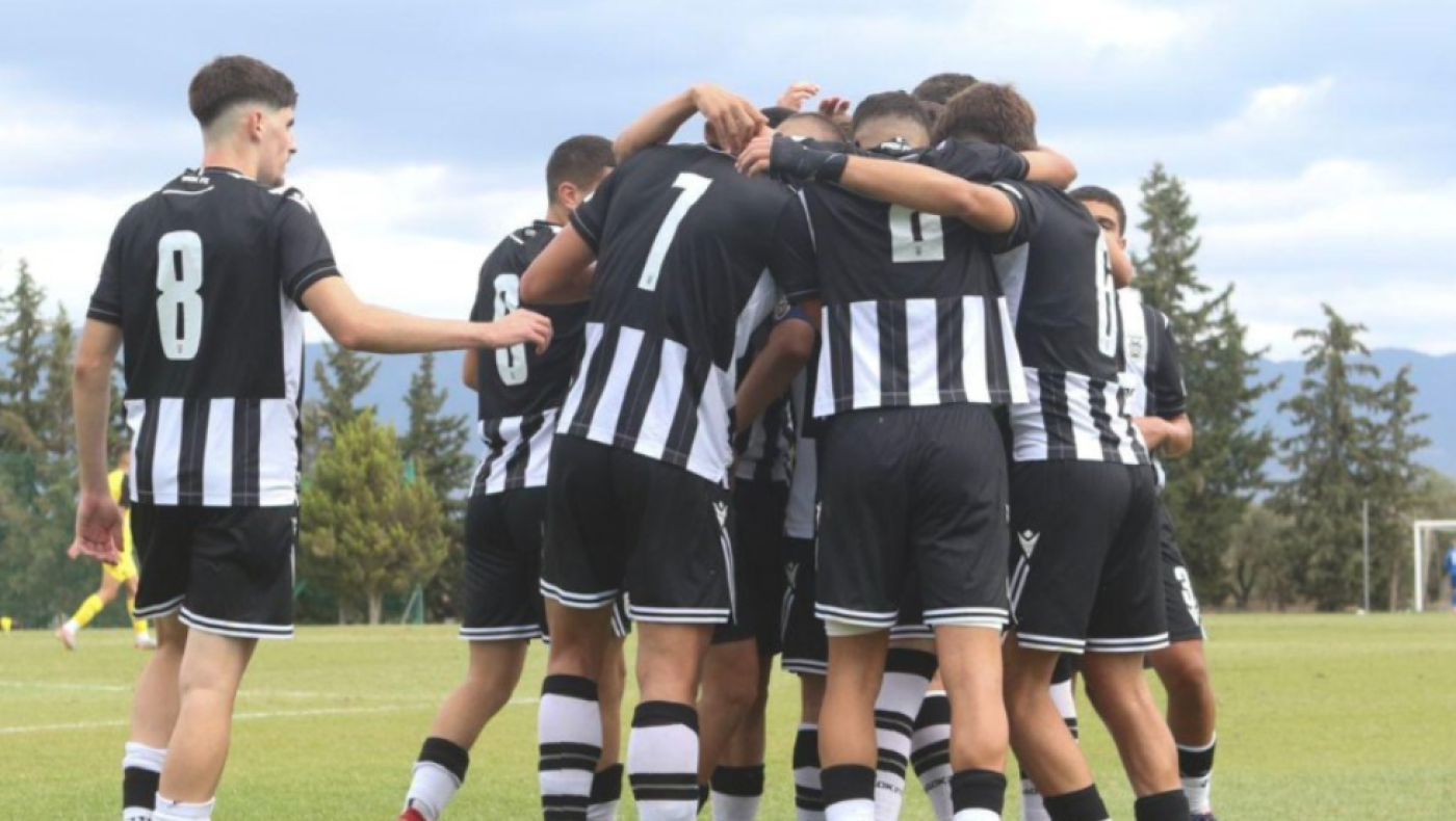 ΟΦΗ - ΠΑΟΚ (Κ17): Πέρασε από την Κρήτη ο Δικέφαλος με 0-2