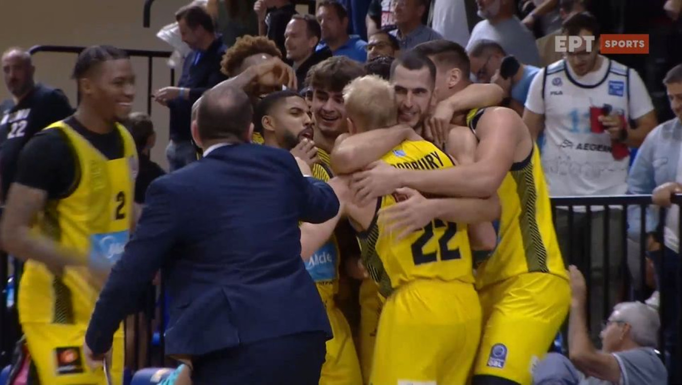 Το απίστευτο φινάλε με τις τρίποντες «βόμβες» στο Κολοσσός - Άρης (vid)