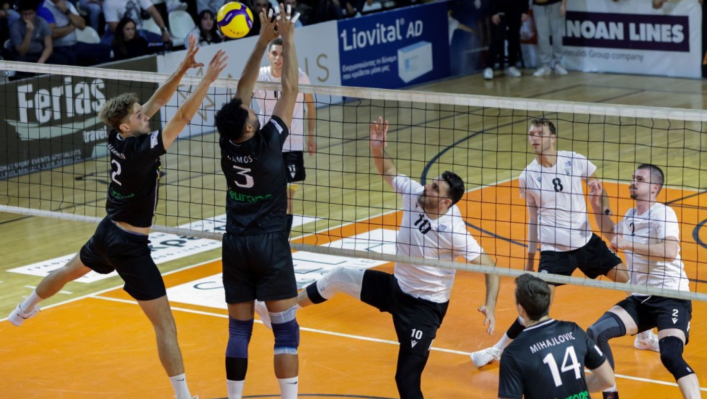 Volley League: Έσπασε το ρόδι ο ΠΑΟΚ, 3-1 τον Άθλο Ορεστιάδας
