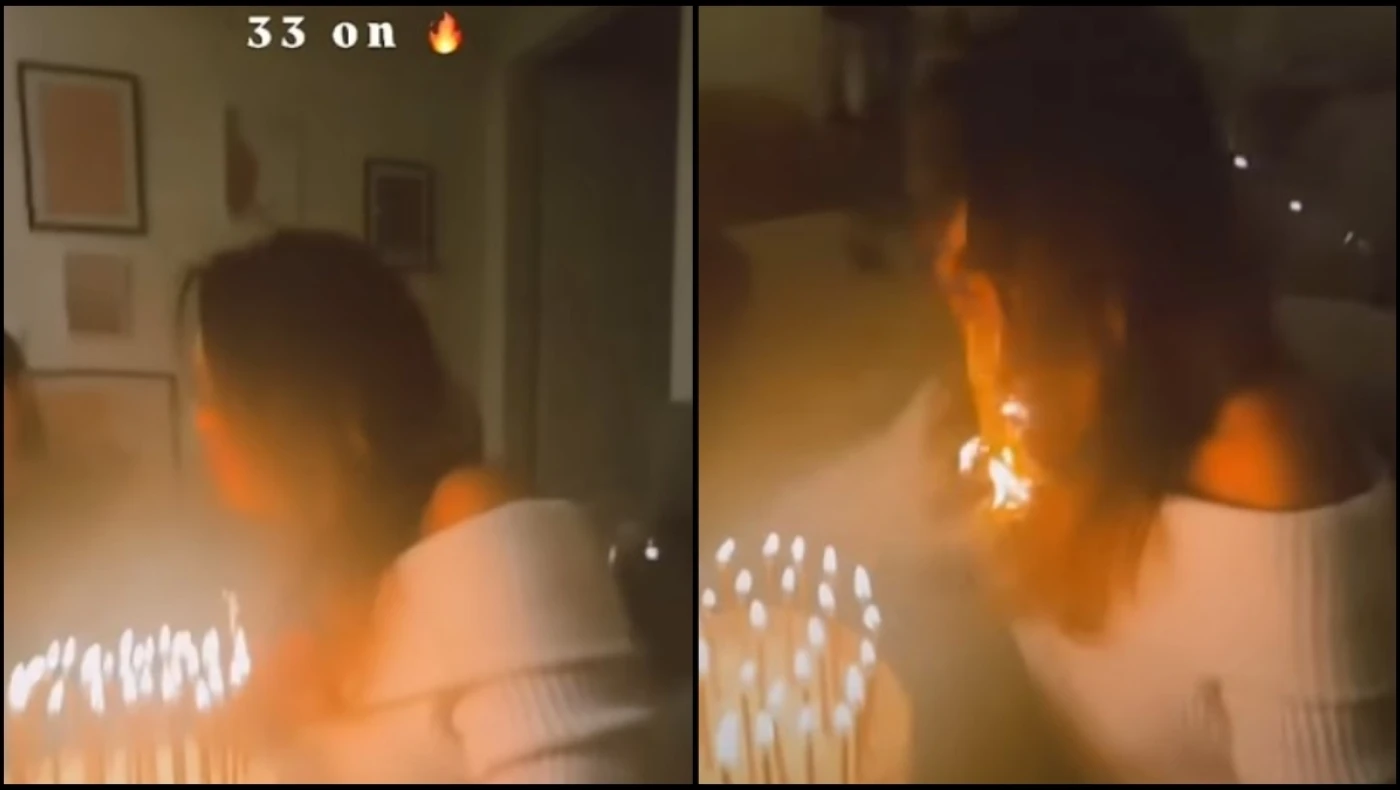 Πηνελόπη Πλάκα: Άρπαξαν φωτιά τα μαλλιά της από την τούρτα γενεθλίων της