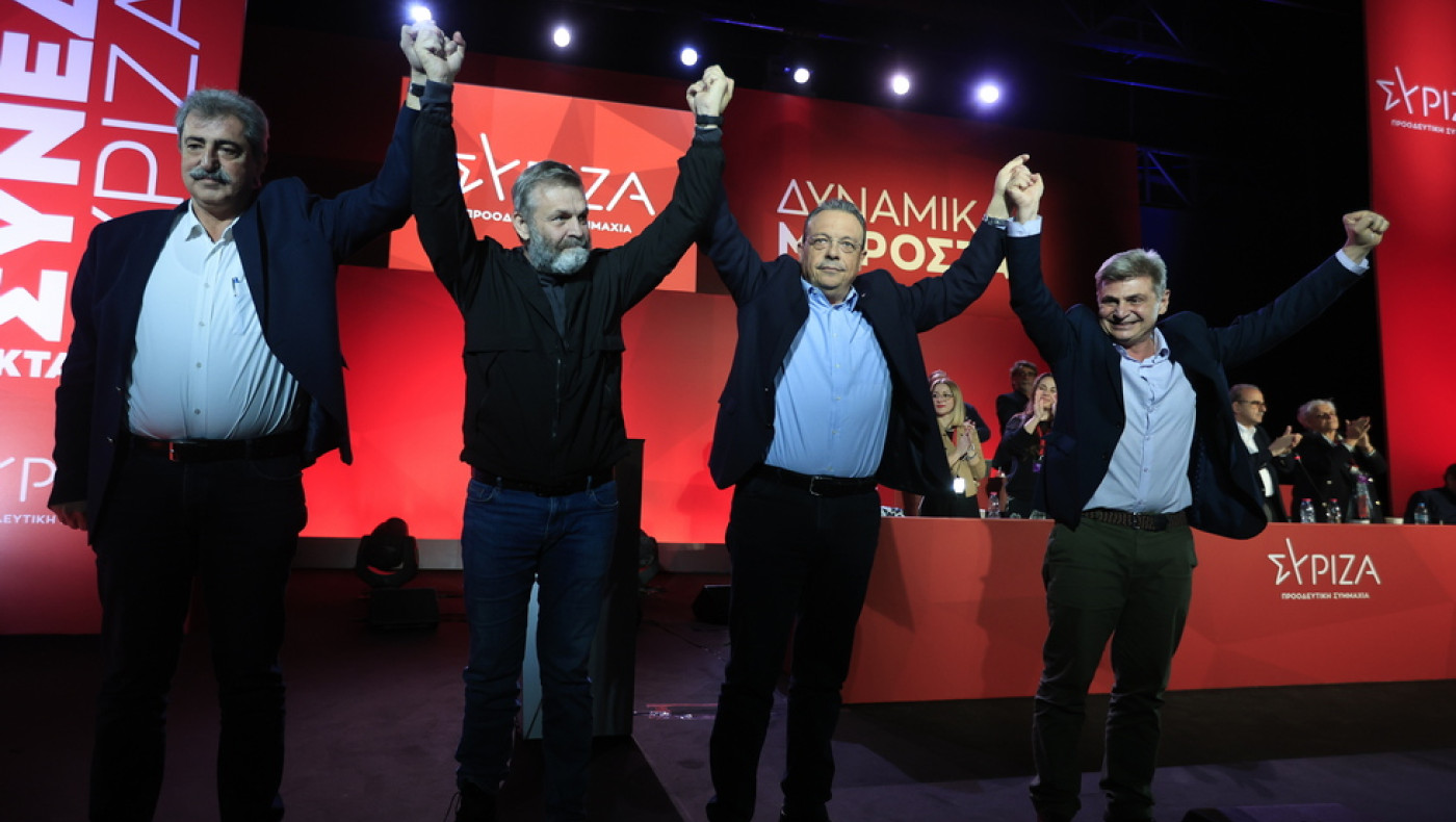 ΣΥΡΙΖΑ: «Σχέδιο διαπλοκής»-Οι τέσσερις υποψήφιοι πρόεδροι καταγγέλλουν τη διάσπαση Κασσελάκη