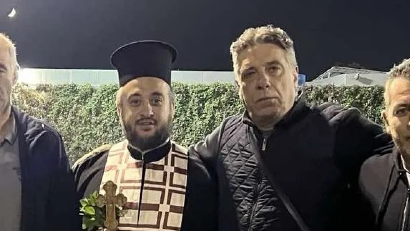 Ατλας Μενεμένης: Με συμπαραστάτη τον αρχιμανδρίτη Παντελεήμονα