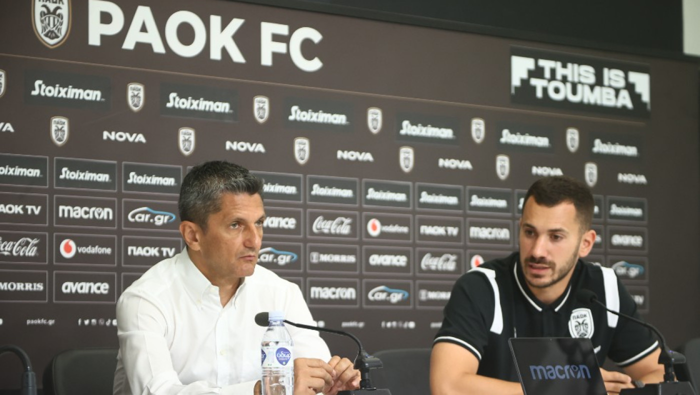 ΠΑΟΚ: Γιατί δεν ήταν ο Τσονάκας στο πλευρό του Λουτσέσκου