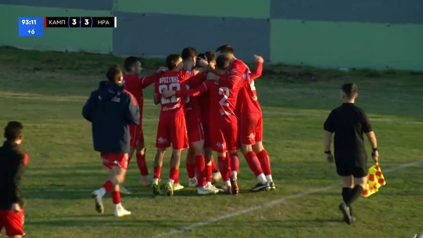 Super League 2: Το γκολ που τον «πλήγωσε»-Η ισοφάριση του Καμπανιακού στο ματς του Ηρακλή