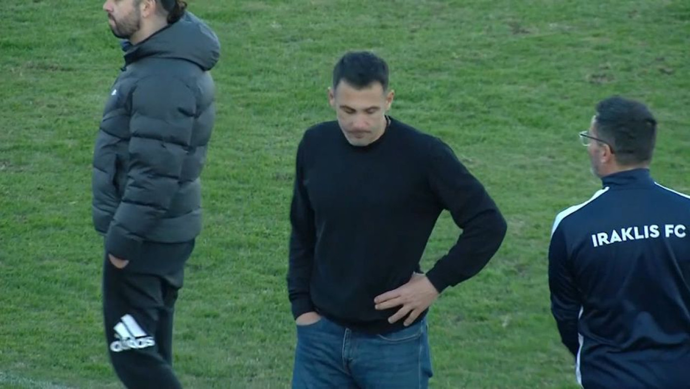 Ηρακλής: Απογοητευμένος ο Στολτίδης μετά την ισοπαλία με Καμπανιακό