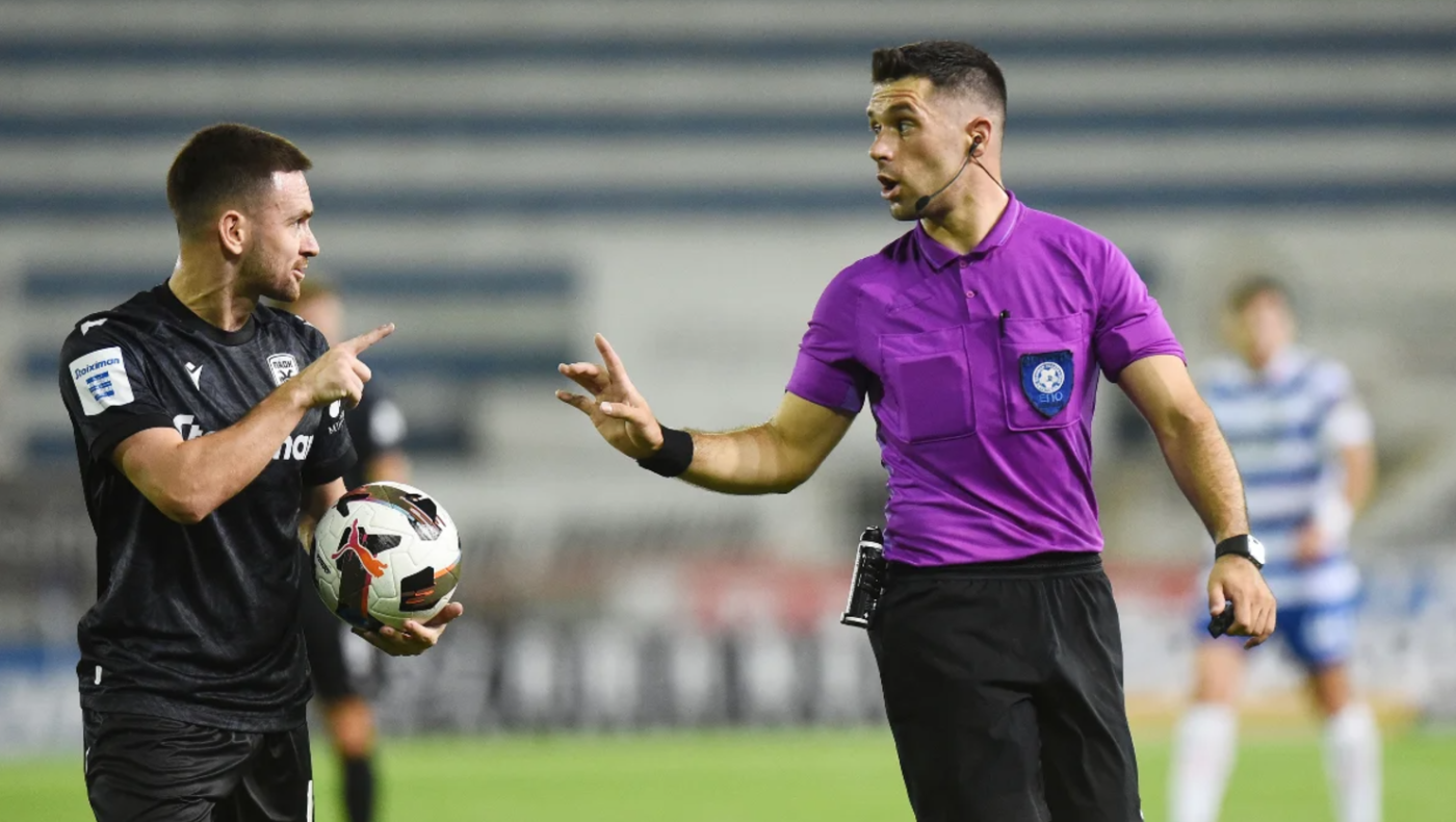 Διαιτησία-SL1: Ποιος είναι ο μοναδικός ρέφερι που ορίστηκε και τις 12 αγωνιστικές!