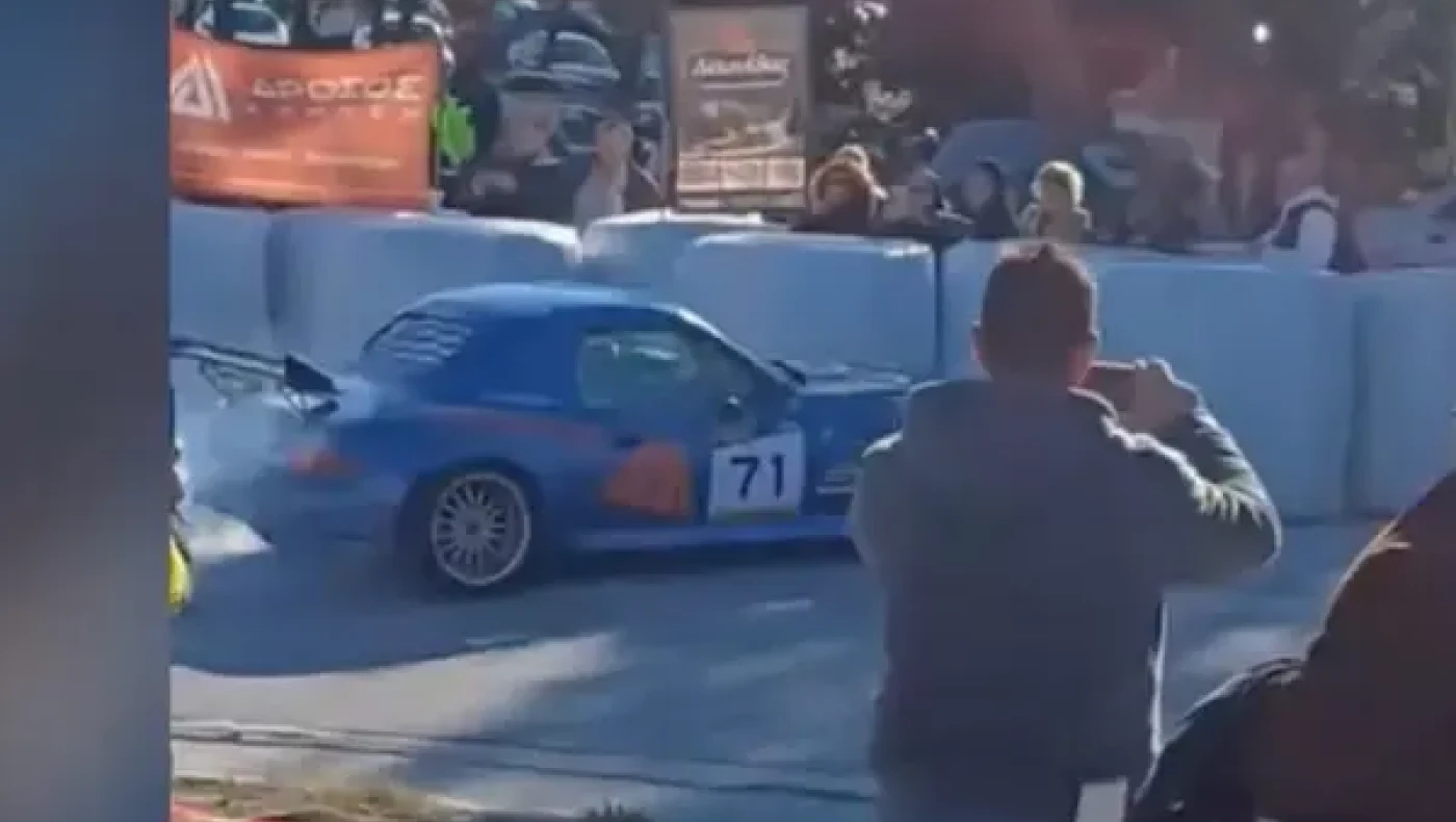 Ελασσόνα: Αγωνιστικό έφυγε από τις μπάρες - Τραυματίστηκε γυναίκα