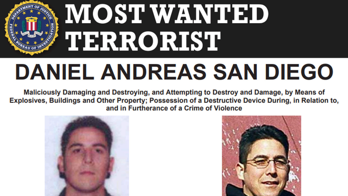 FBI: Συνελήφθη ο «βομβιστής του Σαν Φρανσίσκο» που καταζητούνταν επί 20 χρόνια