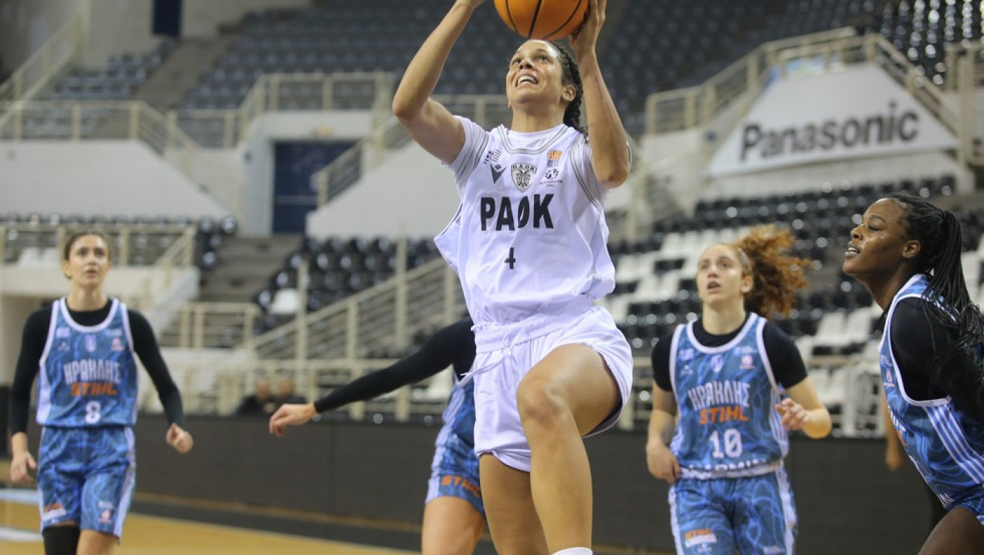 Γυναικείο μπάσκετ: Ο ΠΑΟΚ πήρε το ντέρμπι με τον Ηρακλή