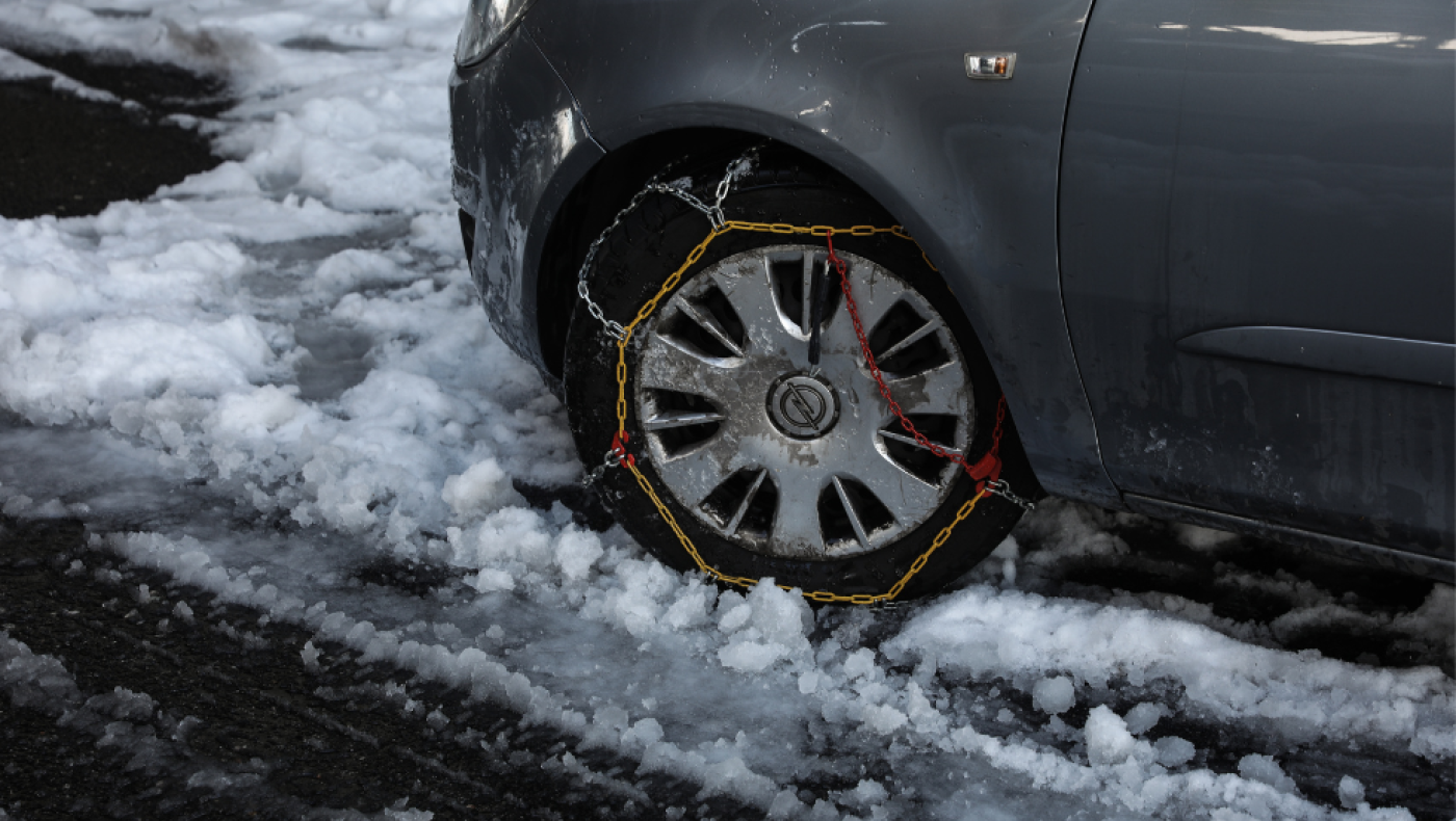 Με αλυσίδες η κυκλοφορία των οχημάτων σε περιοχές της Δυτ. Μακεδονίας