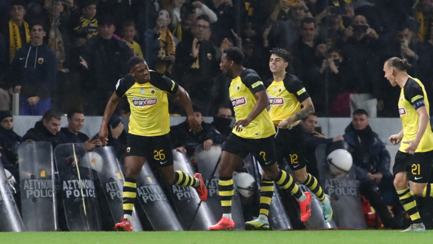 Ο Μαρσιάλ έδωσε «αέρα» δύο τερμάτων στην ΑΕΚ από την άσπρη βούλα