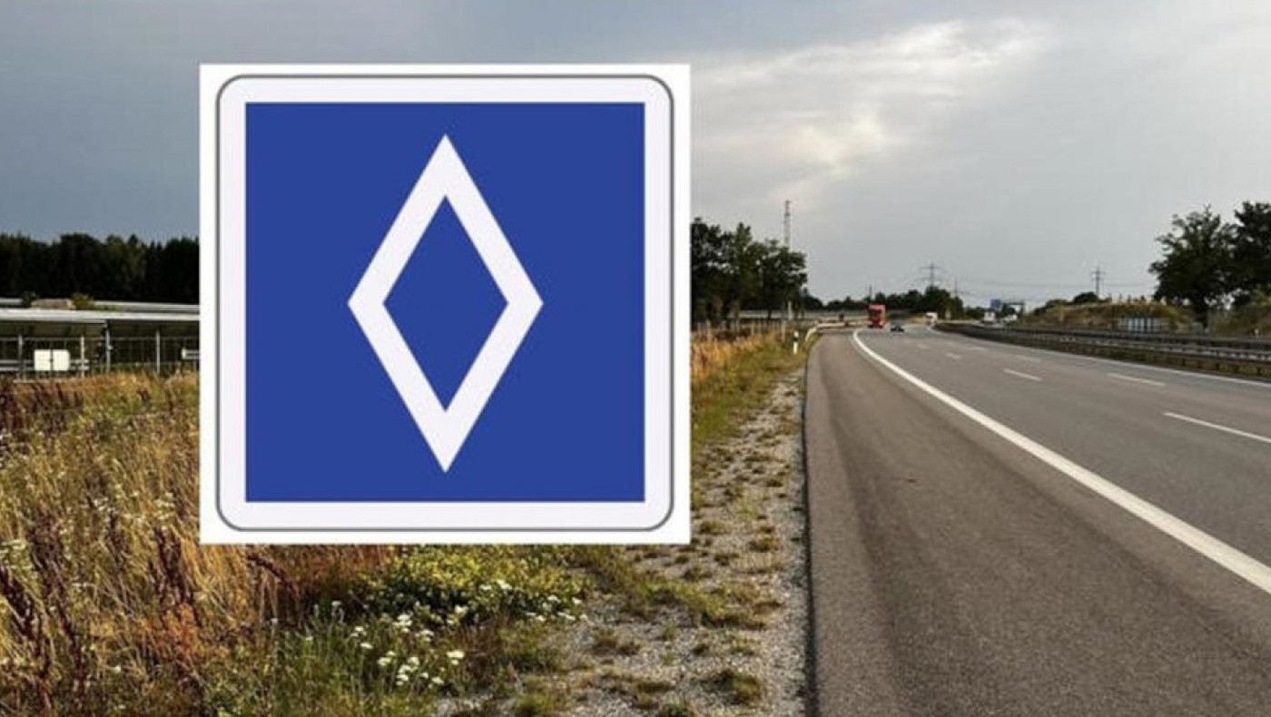 Έρχεται ο... ρόμβος-Ποια είναι η νέα πινακίδα στους δρόμους και τι σημαίνει