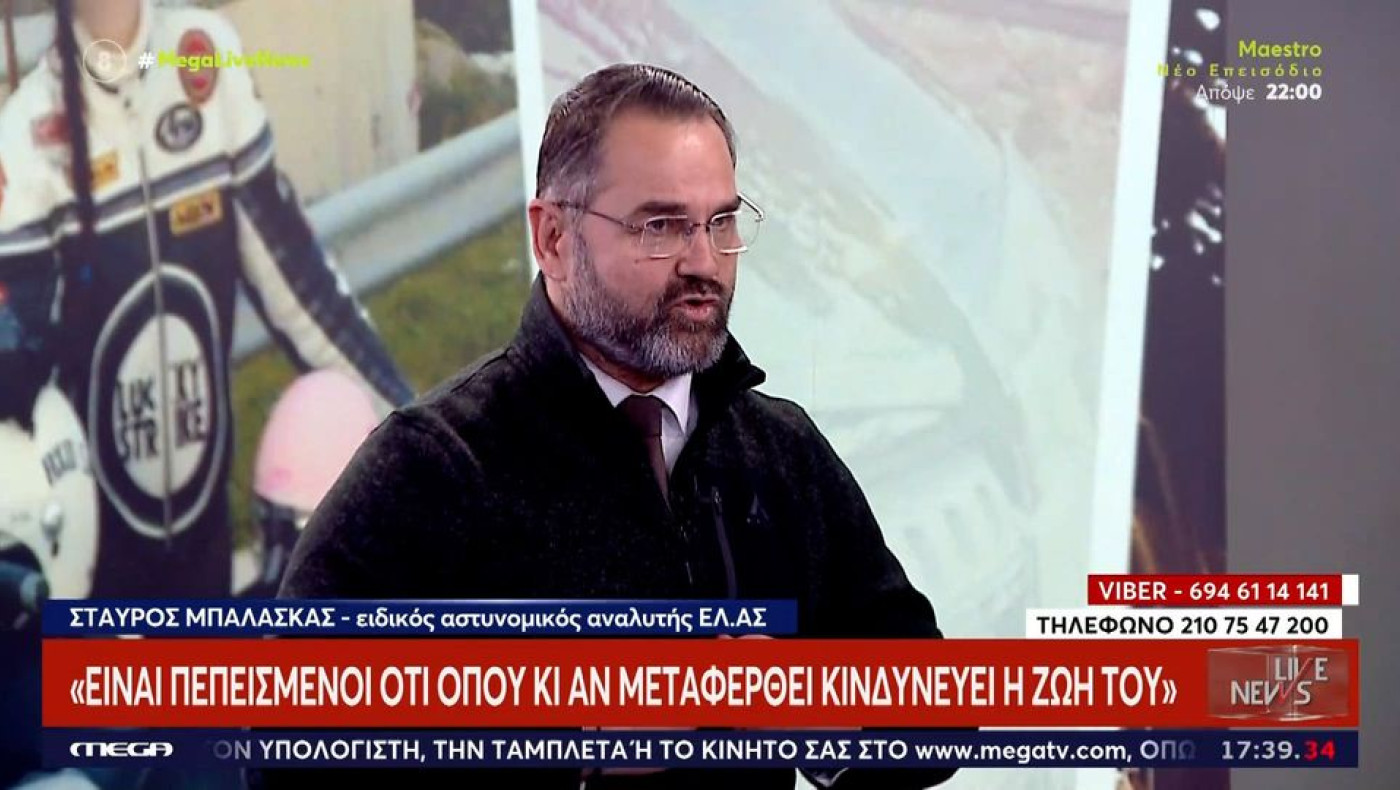Μπαλάσκας: «Είναι πεπεισμένοι ότι όπου κι αν τον στείλουν θα τον φάνε»