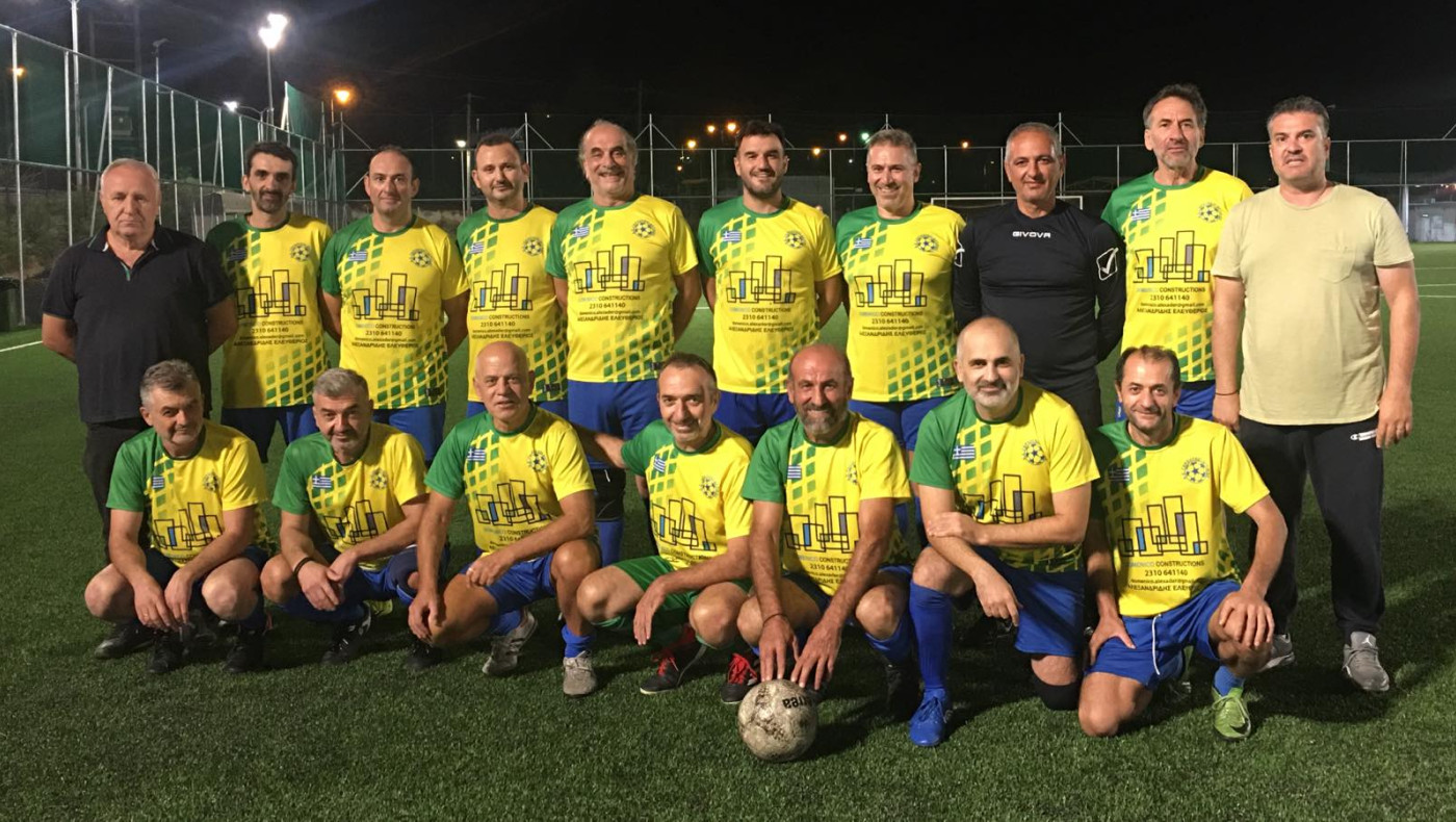 Αποτελέσματα στο πρωτάθλημα παλαιμάχων