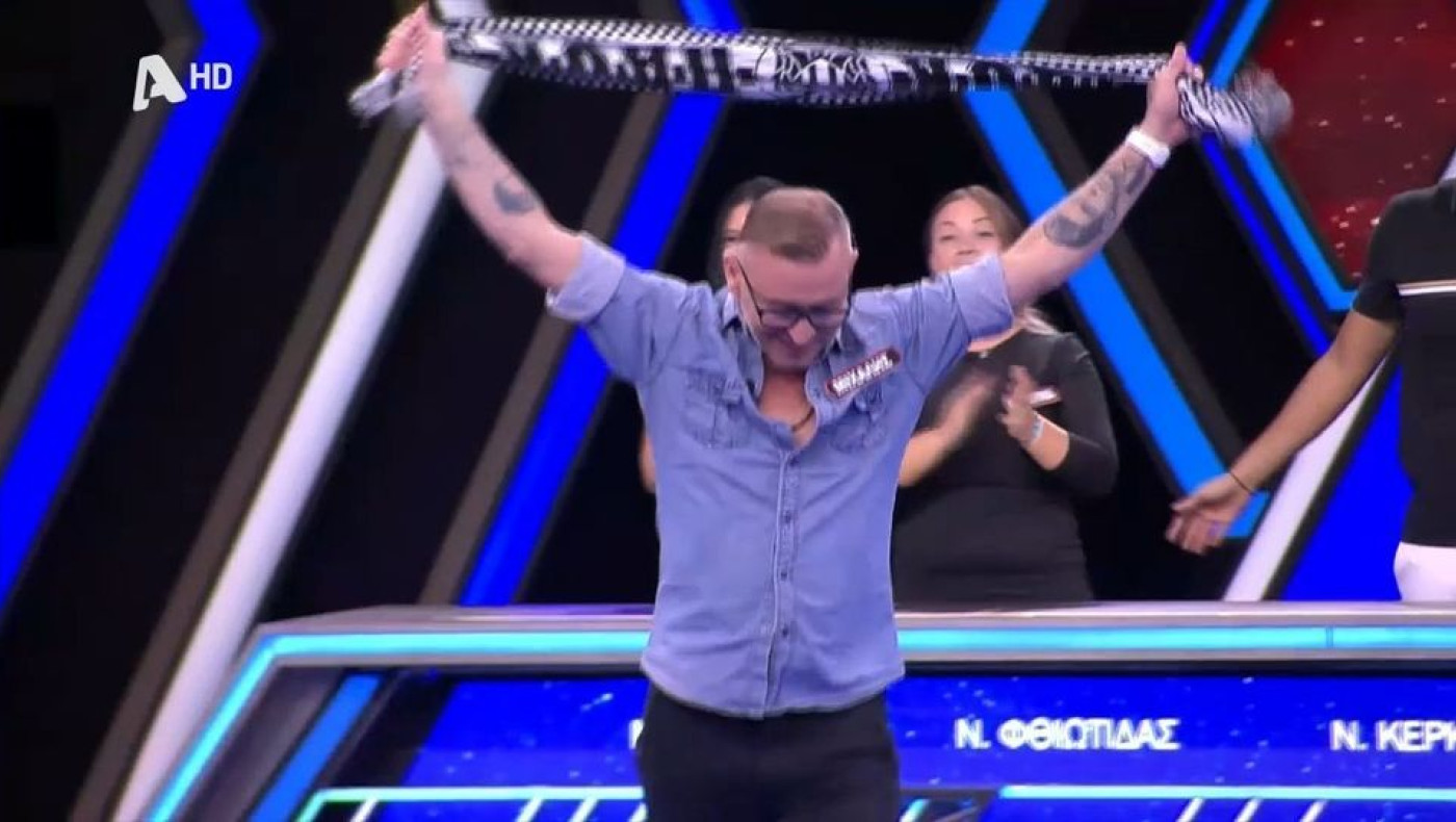 Ο ΠΑΟΚτσής νικητής του Deal: «Πήγα για να κερδίσω, όπως ο ΠΑΟΚ στην Αθήνα»