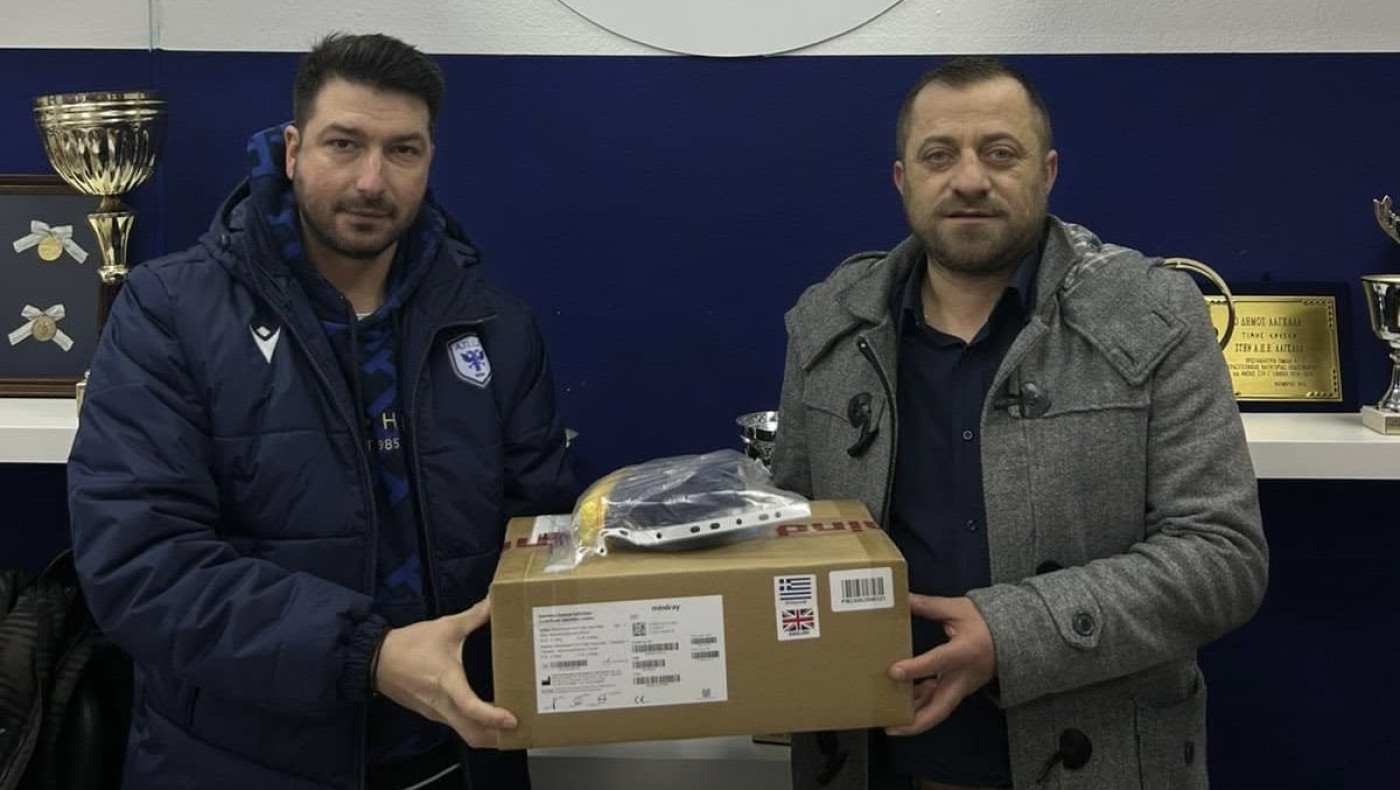 Θεσσαλονίκη: Παραδόθηκαν δύο απινιδωτές σε ομάδες του Λαγκαδά