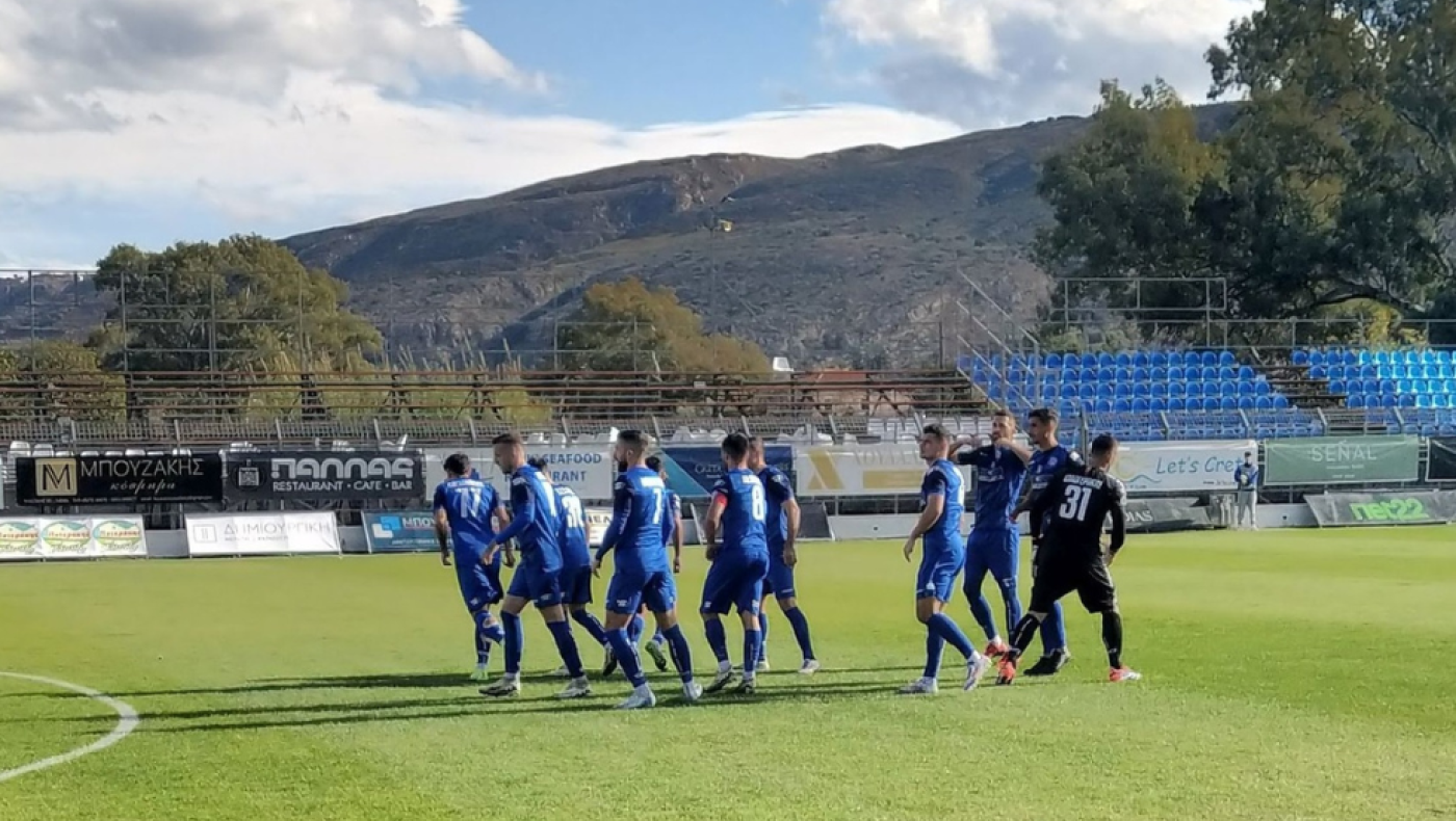 Χανιά- Αιγάλεω (3-0): «Τριάρα»... σωτηρίας για τους Κρητικούς