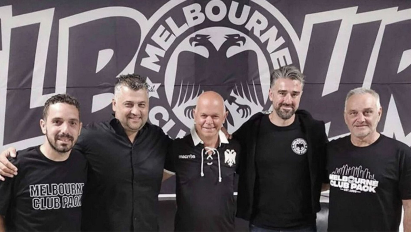 «Άνοιγμα» ΠΑΟΚ στην Αυστραλία: Η συνάντηση Τζόνι Αναστασιάδη-Λαγωνίδη