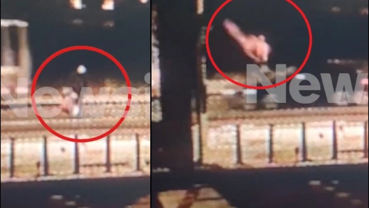 Το ΙΧ του 25χρονου εκτόξευσε στον αέρα τον ανυποψίαστο πεζό-Τρομακτικό βίντεο
