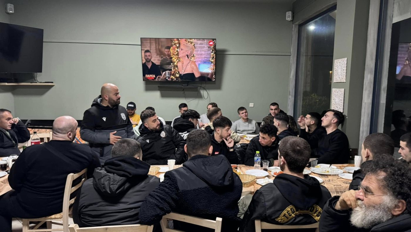 Εκοψε την καθιερωμένη βασιλόπιτα ο ΠΑΟΚ Κρηστώνης