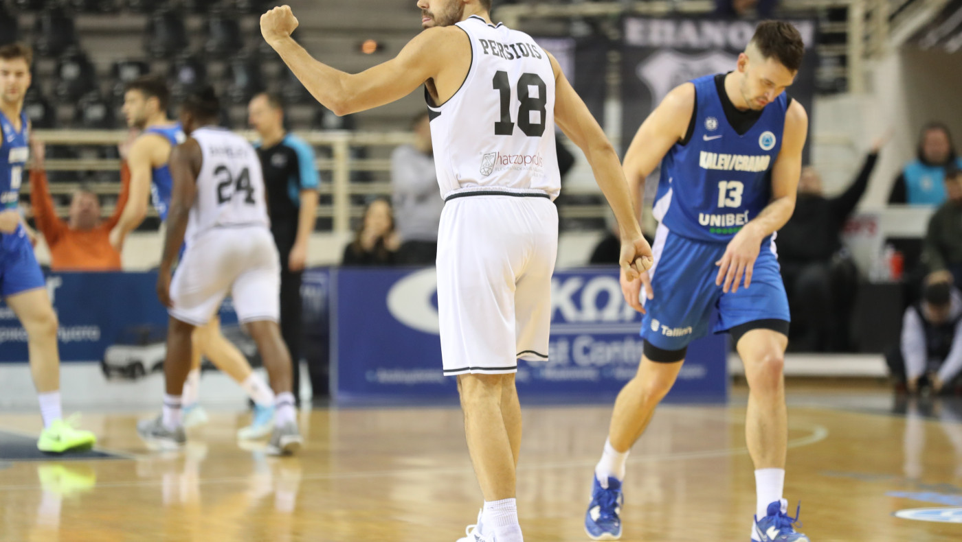 ΠΑΟΚ-Κάλεβ: «Πέταξε» για τους «8» του FIBA Europe Cup ο Δικέφαλος