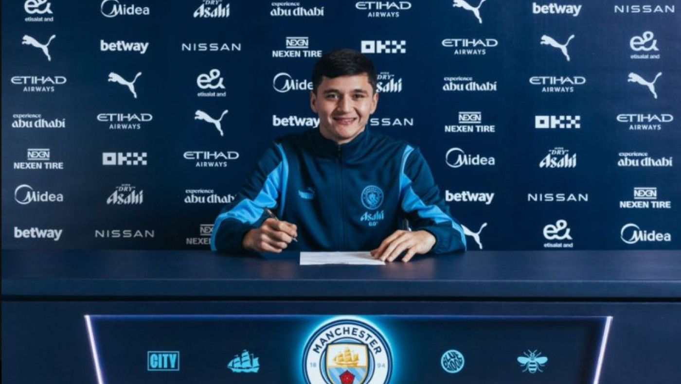 Μάντσεστερ Σίτι: Η επίσημη παρουσίαση του Κουσάνοφ