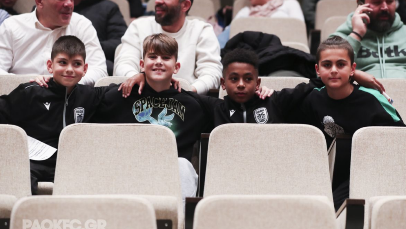 Εκπαίδευση αθλητών και στήριξη γονέων υπό την αιγίδα του PAOK Academy