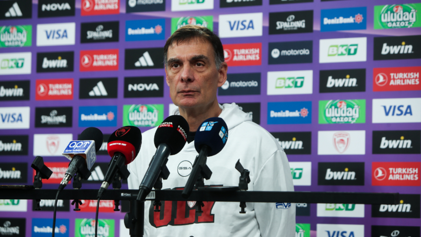 Μπαρτζώκας για Φενέρ: «Δεν είναι ματς για την 1η θέση»