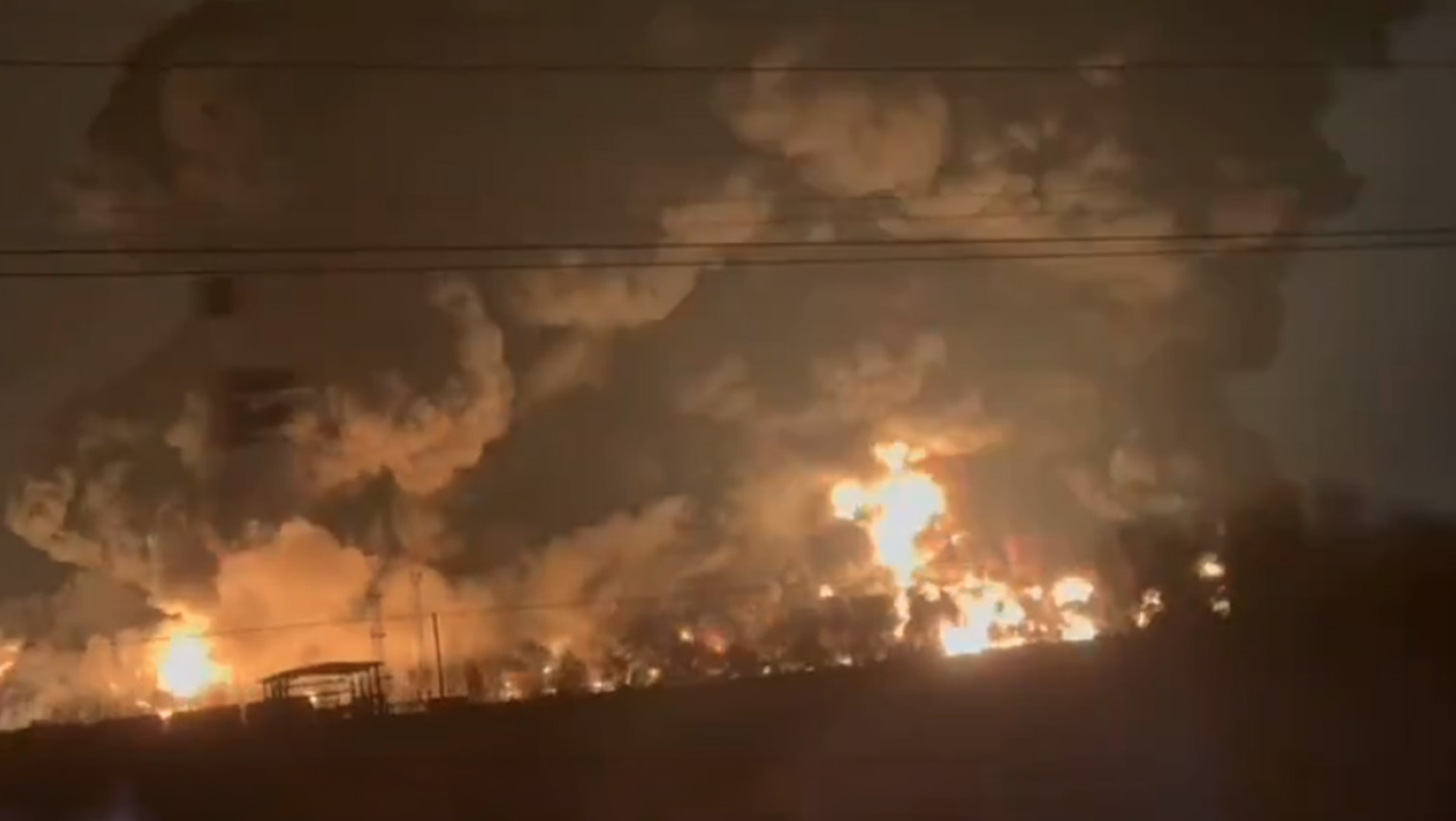 Ρωσία: Καίγονται οι εγκαταστάσεις της Rosneft στο Ριαζάν