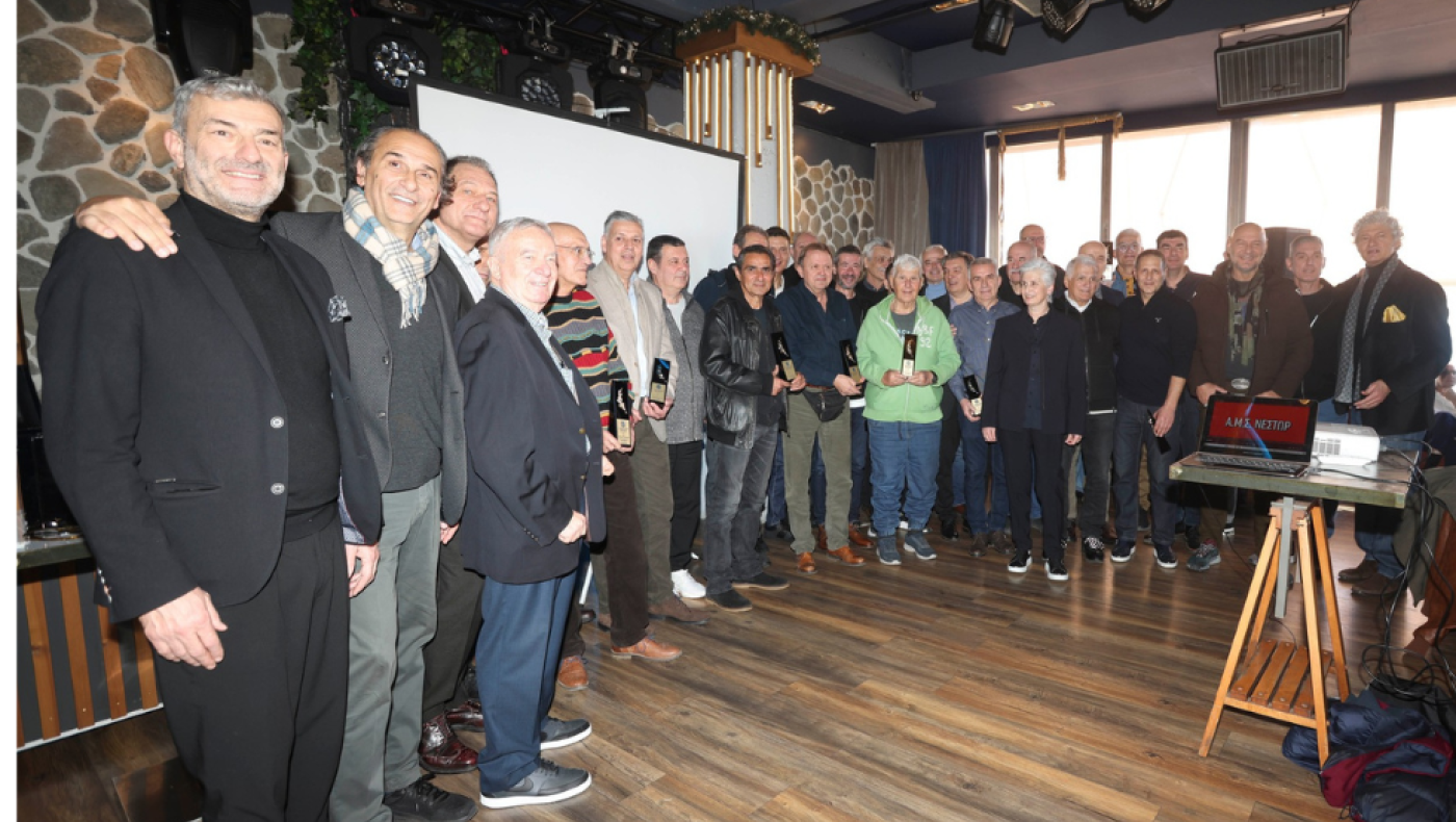 Σύσσωμη η οικογένεια του μπάσκετ: Κοπή πίτας του Συνδέσμου Βετεράνων Θεσσαλονίκης