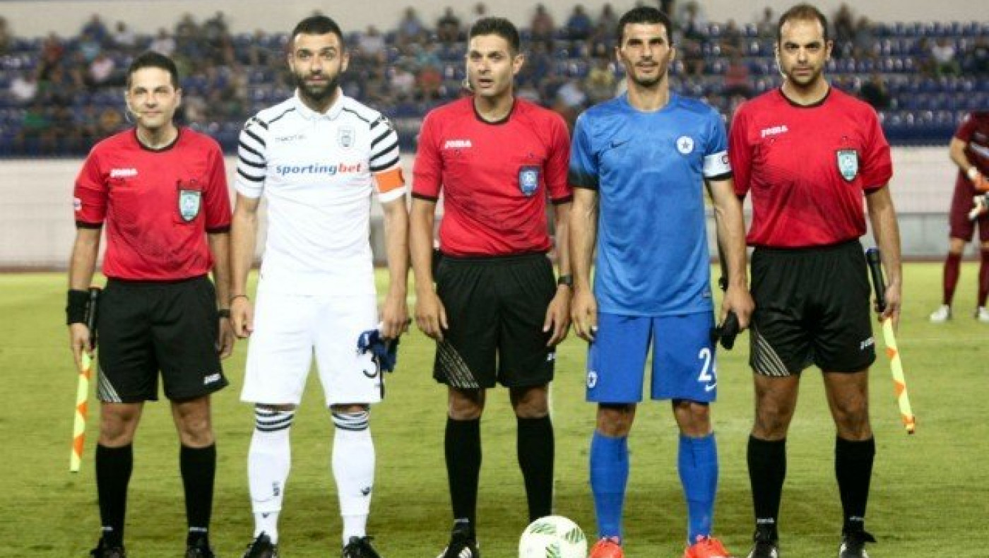 Ετσι ορίστηκε ο Σπάθας στο χθεσινό φιλικό στο Περιστέρι