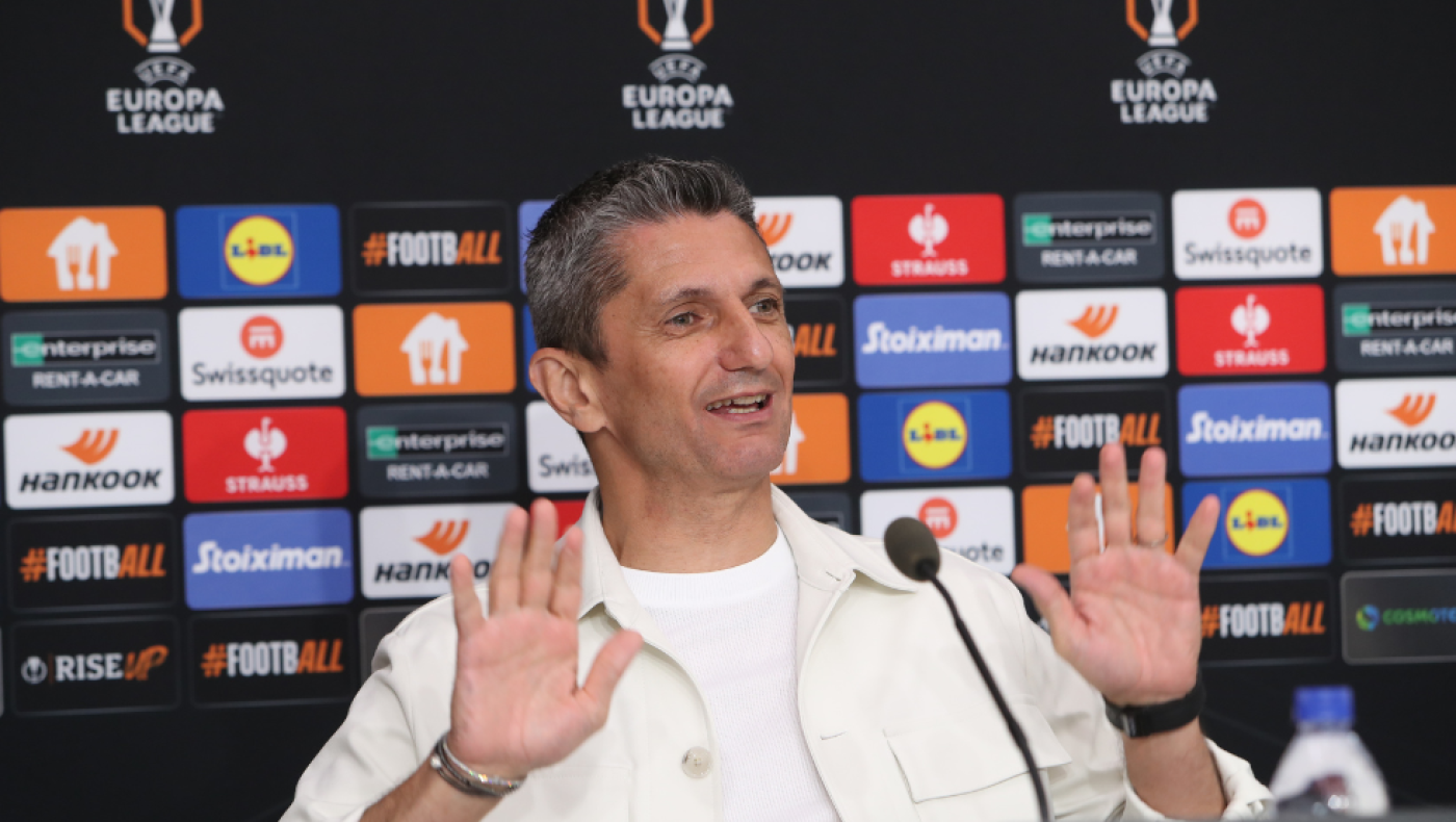 ΠΑΟΚ - Europa League: Η συνέντευξη Τύπου των Λουτσέσκου - Μεϊτέ